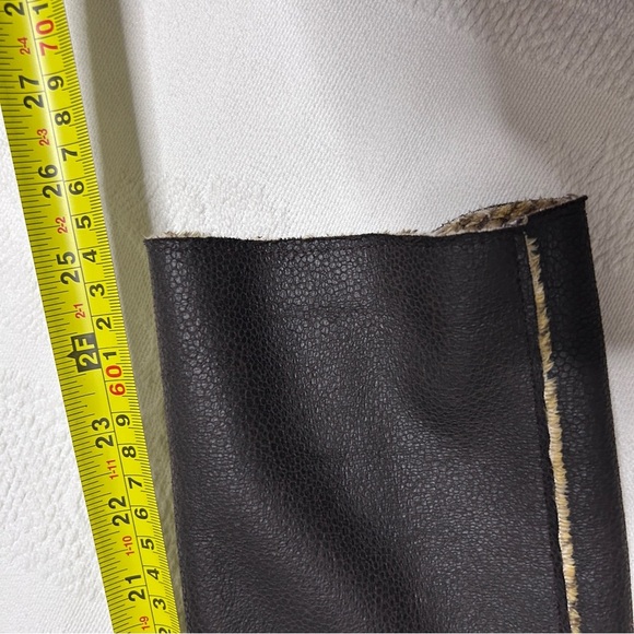 Robert kitchen Jacket women’s size medium brown hippie boho plaid Fall - Picture 9 of 10